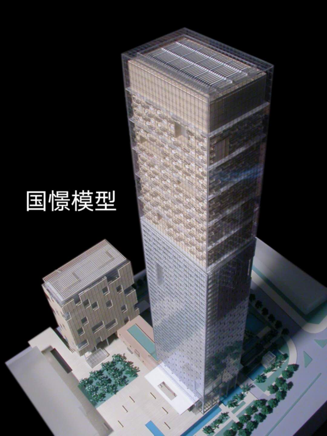 芦山县建筑模型